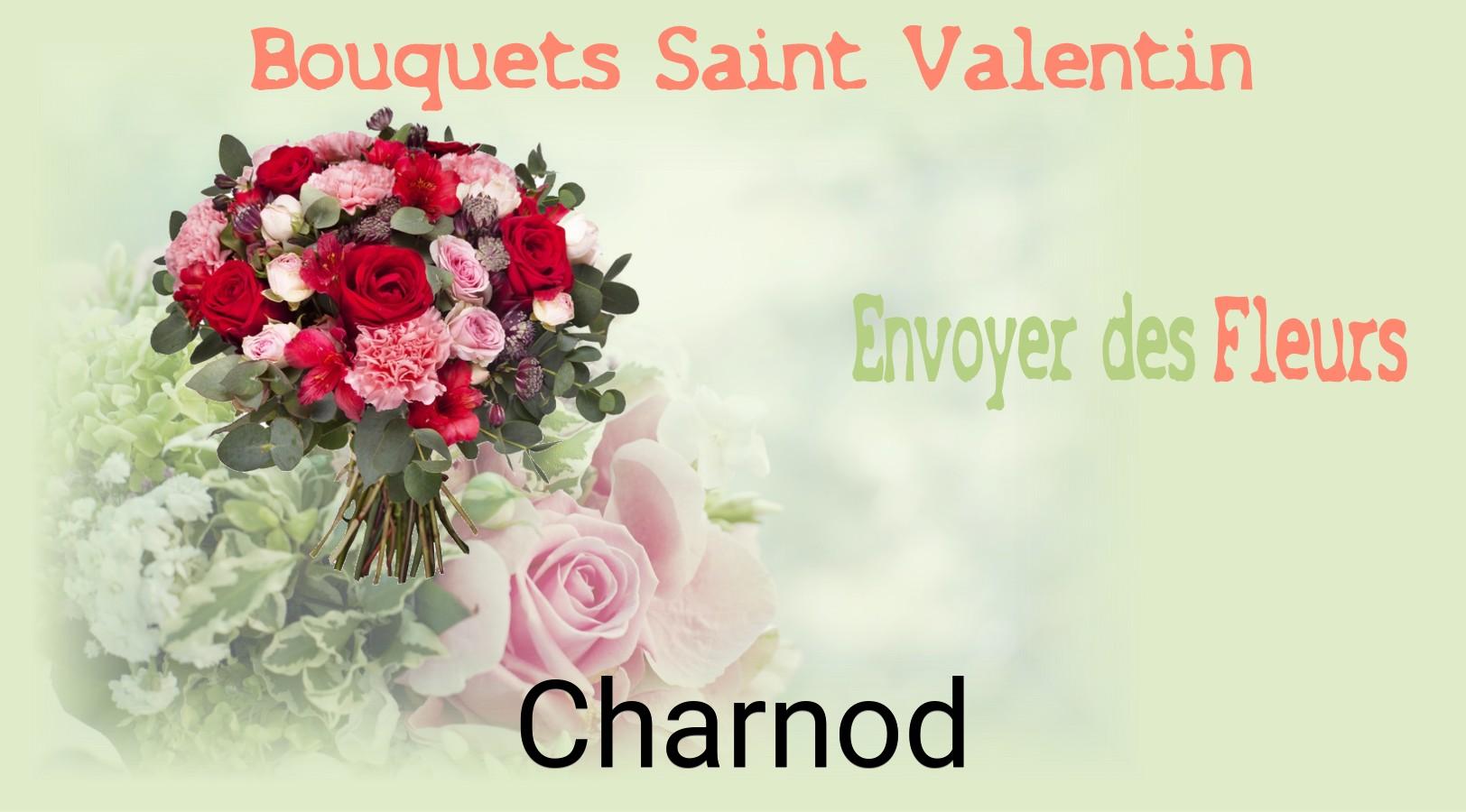 Roses de Saint-Valentin livrées à Charnod