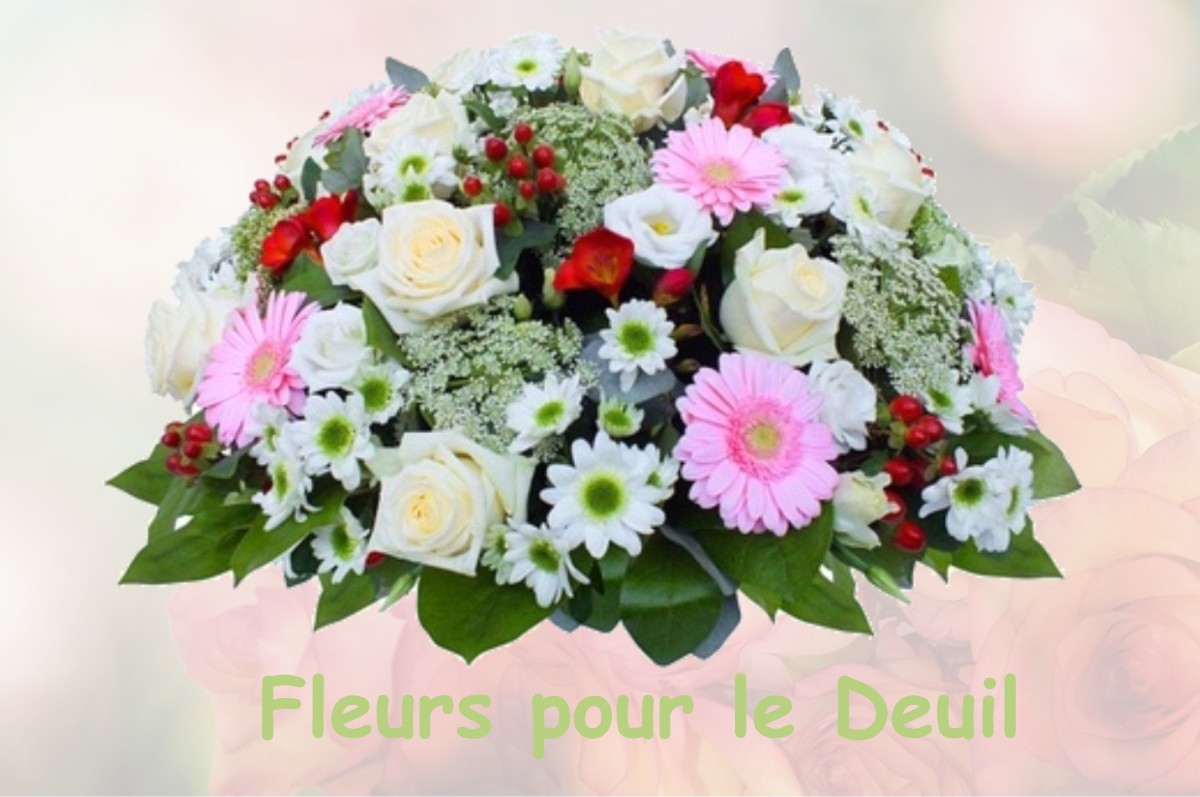 fleurs deuil CHARNOD